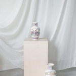 Balinto beržo minimalistinės kolonos: 40 x 82 cm (2 vnt), 34 x 61 cm (2 vnt), 40 x 40 cm (2 vnt)