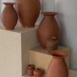 Terakotos vazos: H nuo 14 - 37 cm